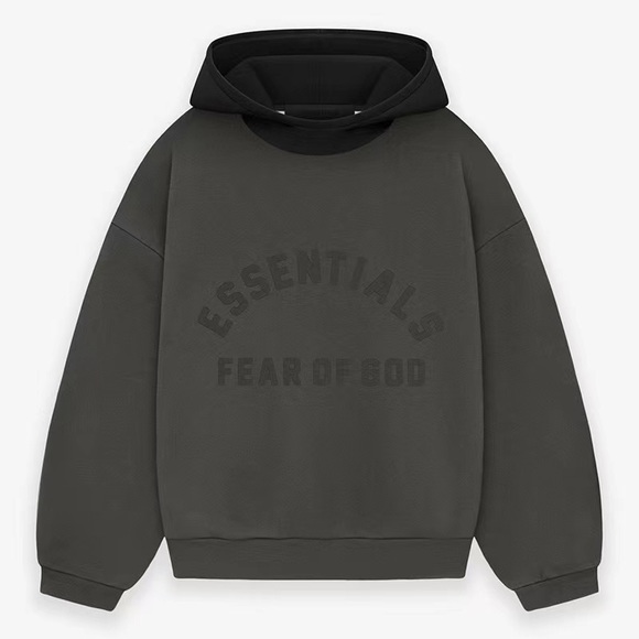 💚Authentic Fear of God Essential Hoodie - Picture 4 of 4